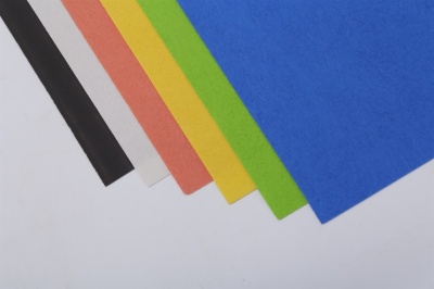 Acrylic coated fiberglass mat